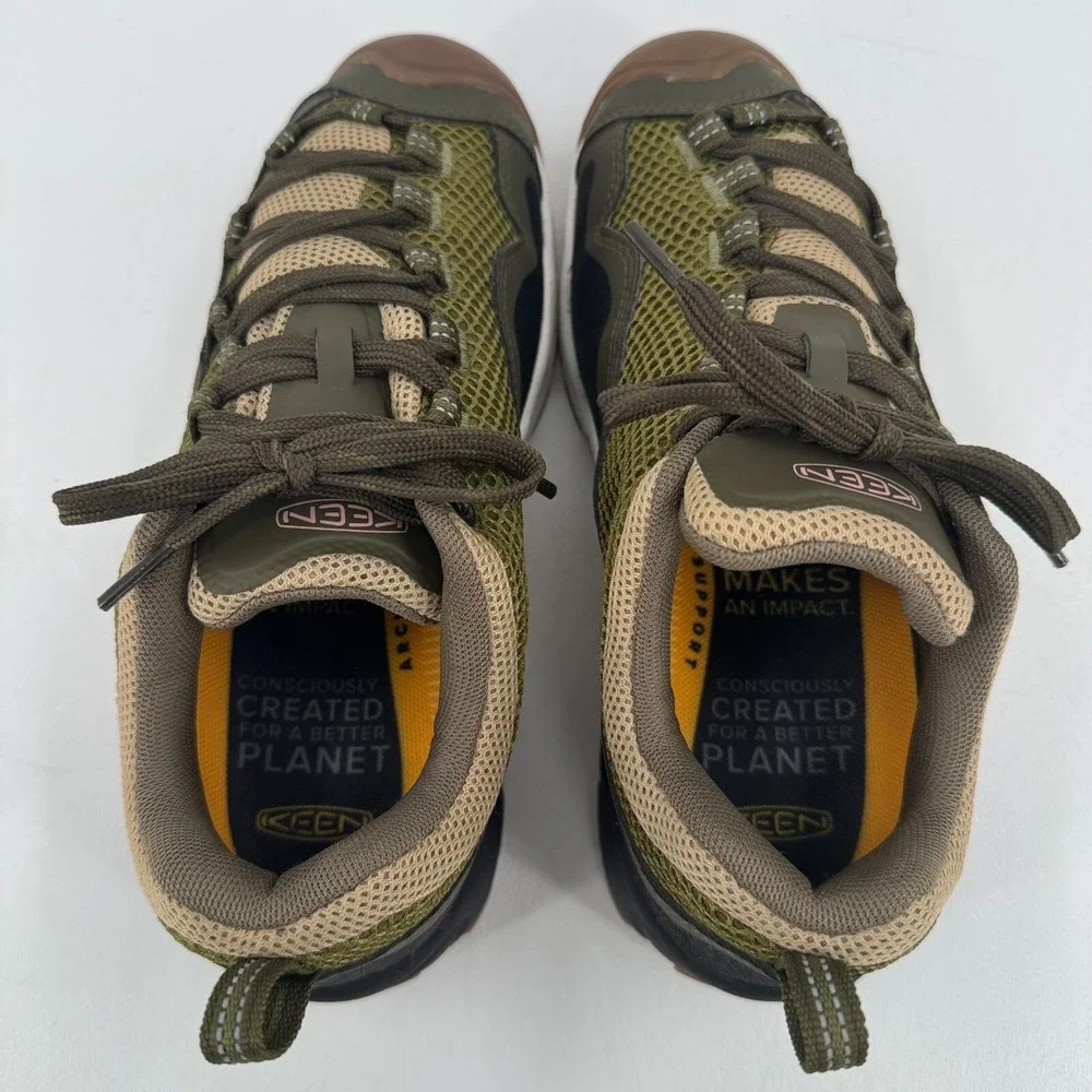 Keen Wasatch Crest Hiking Shoes WOMENS Multicolor Breathable Lace Up Sneakers 6